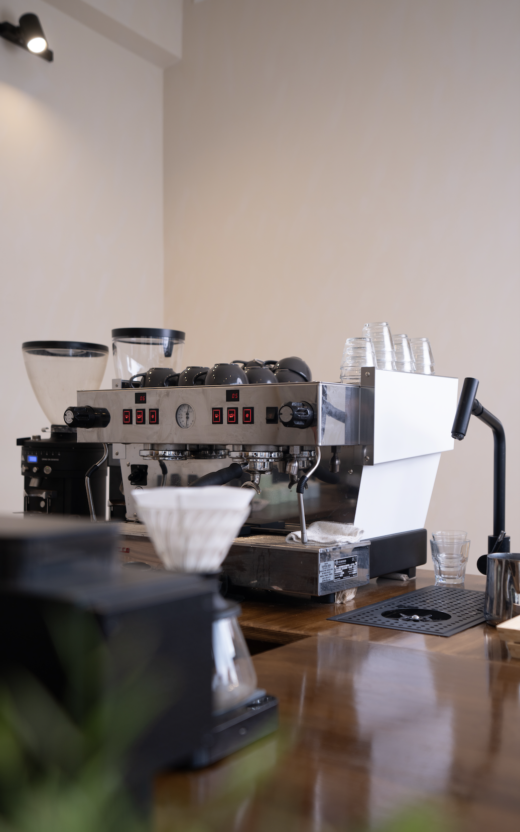 Homestead espresso pull