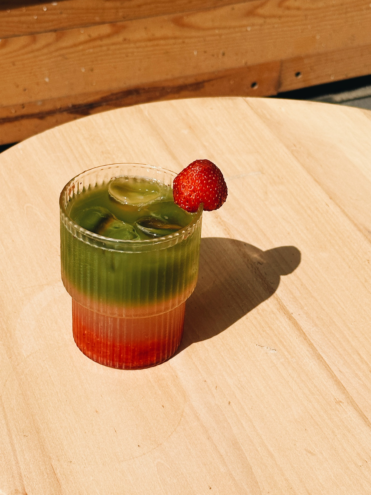 Homestead matcha latte
