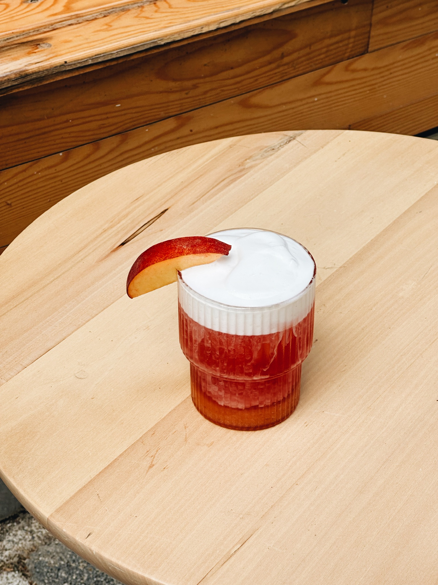 Homestead peach cold brew